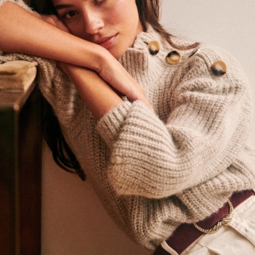 ISO Sezane Oliver Jumper